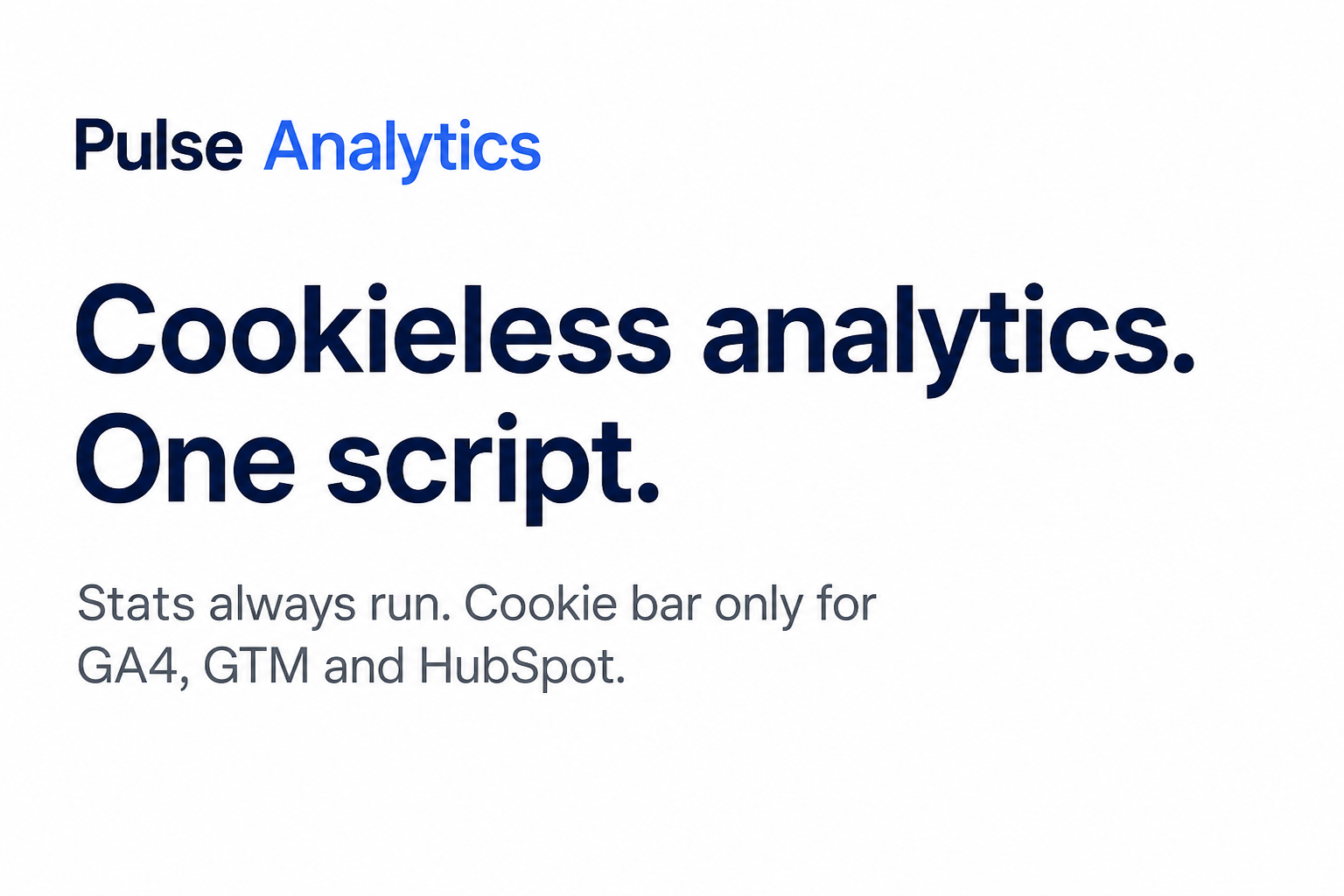 Google Analytics Alternative